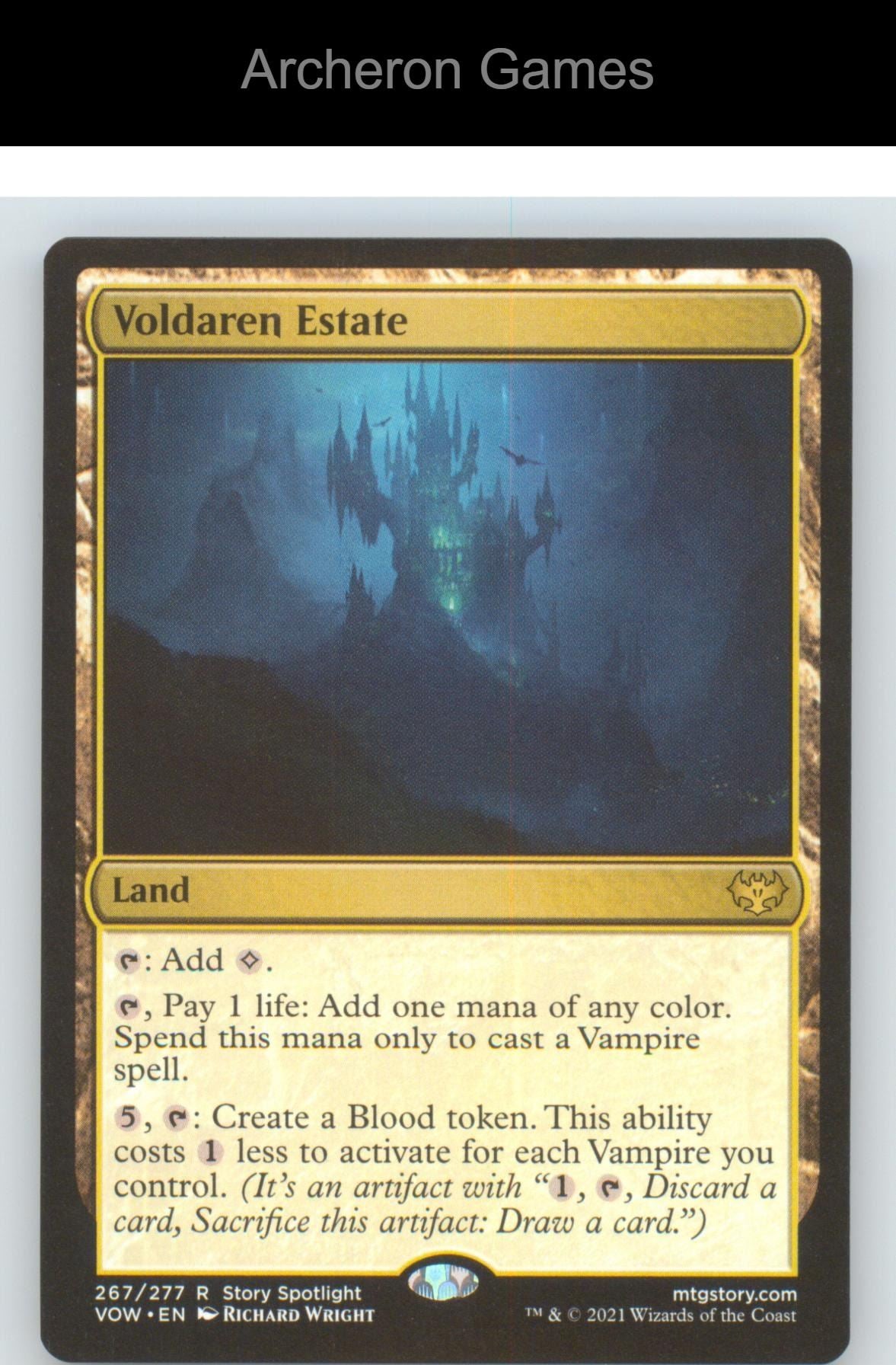 Voldaren Estate VOW 267 R MTG Card NM/EX+