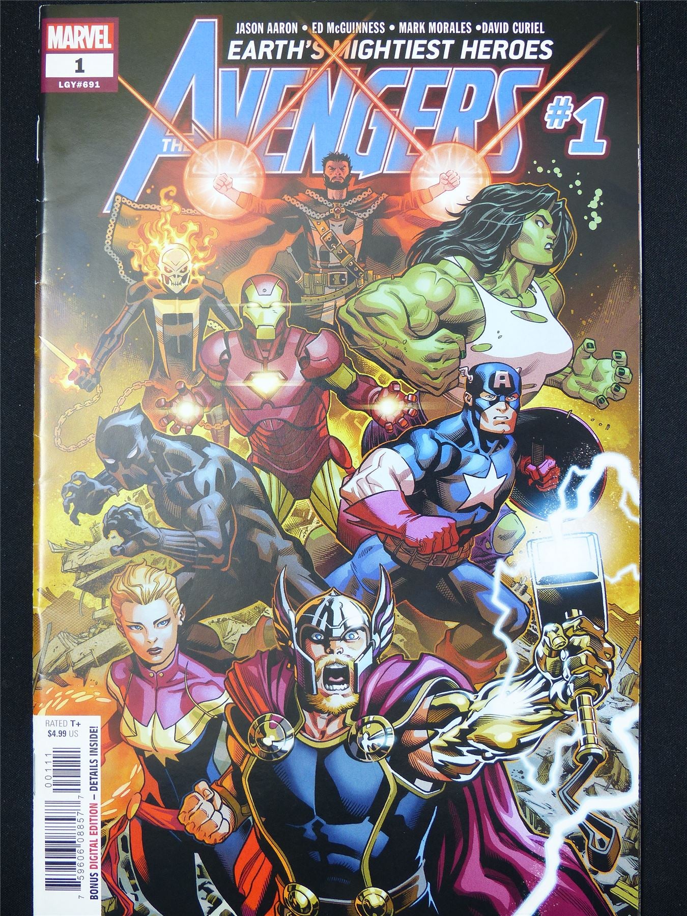 The AVENGERS #1 - B&B Marvel Comic #BF