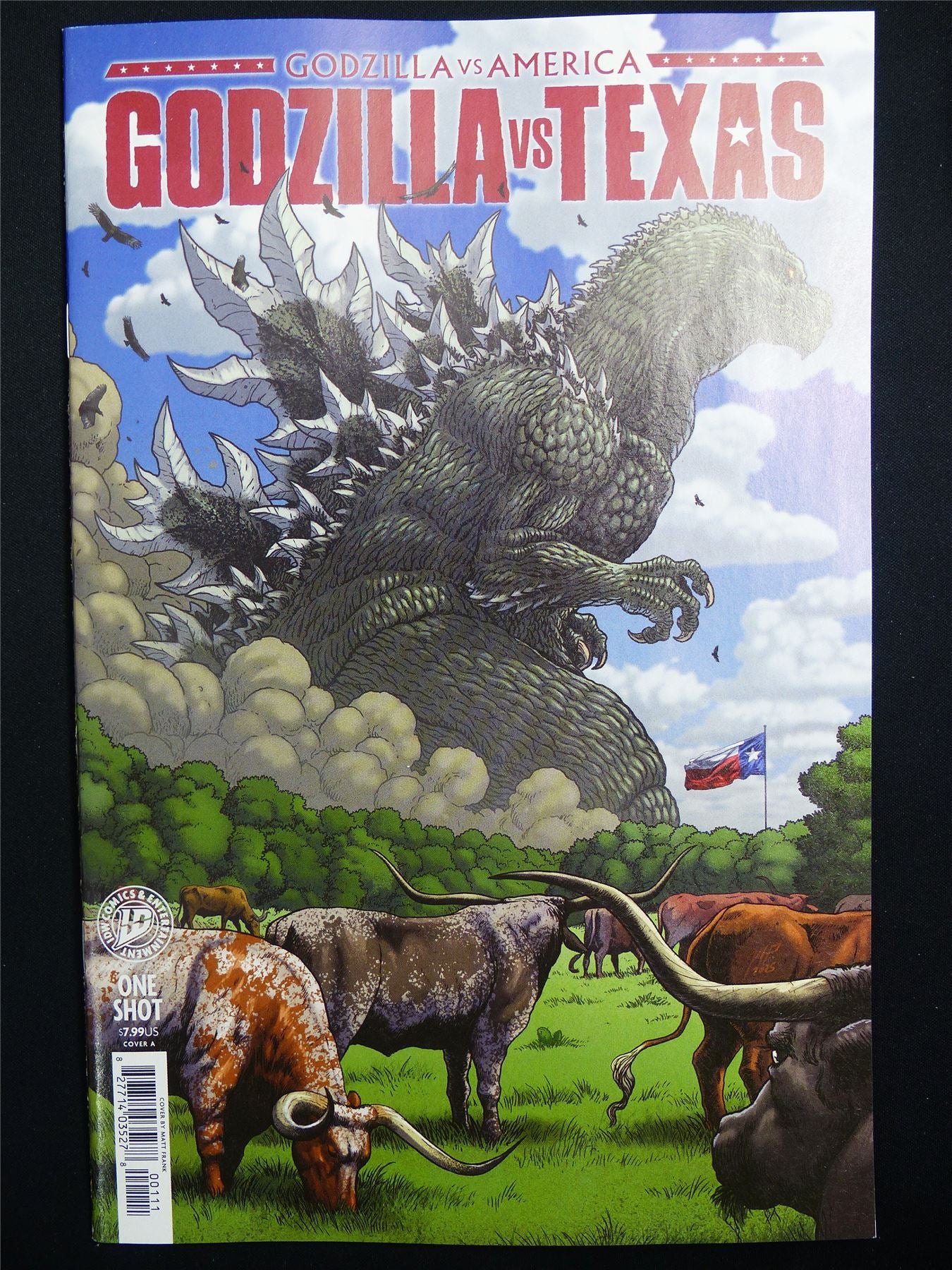 GODZILLA vs America: Godzilla vs Texas One-Shot Cvr A - May 2026 ID Comic #7A