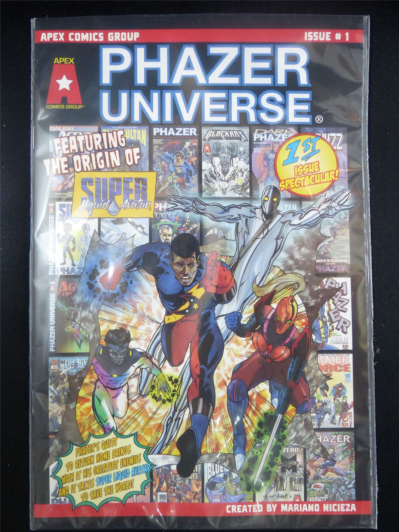 PHAZER Universe #1 - Sep 2023 Apex Comic #8A