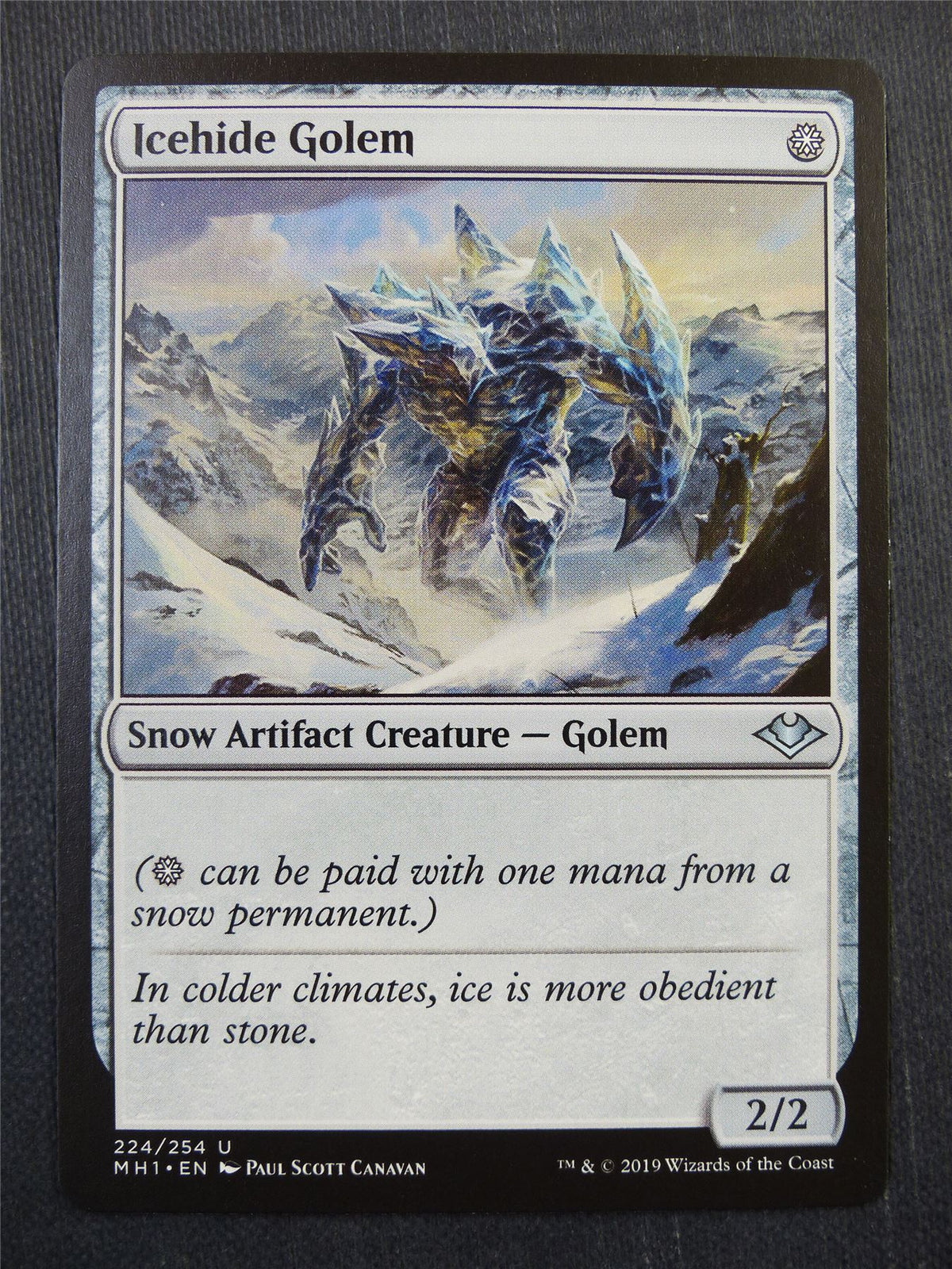 Icehide Golem - Mtg Card #4F7