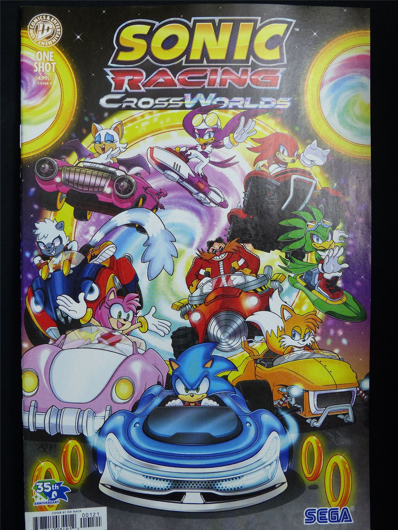 SONIC Racing: CrossWorlds One-Shot Cvr B - B&B Mar 2026 ID Comic #3DE