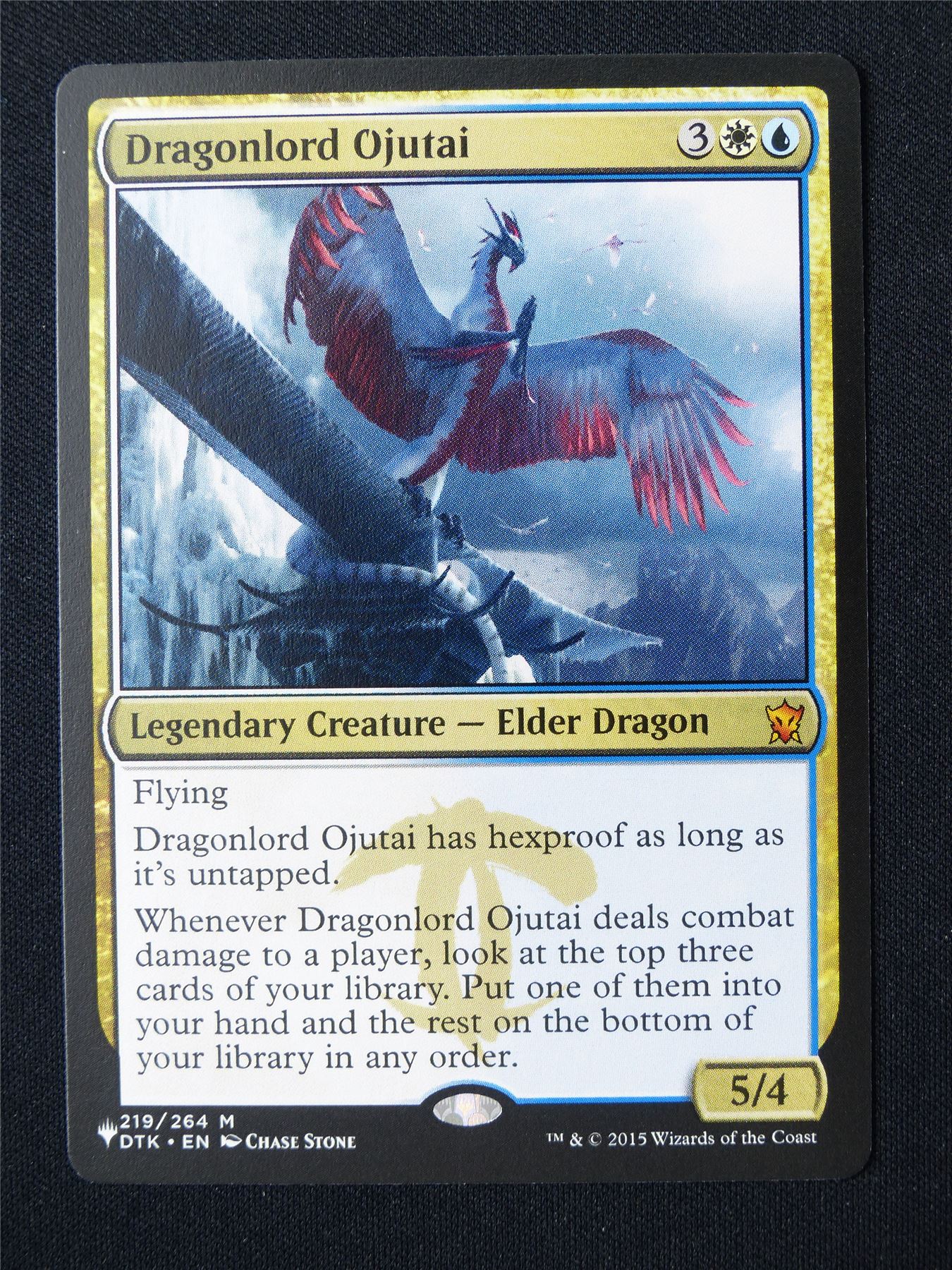 Dragonlord Ojutai - DTK - Mtg Card #79V
