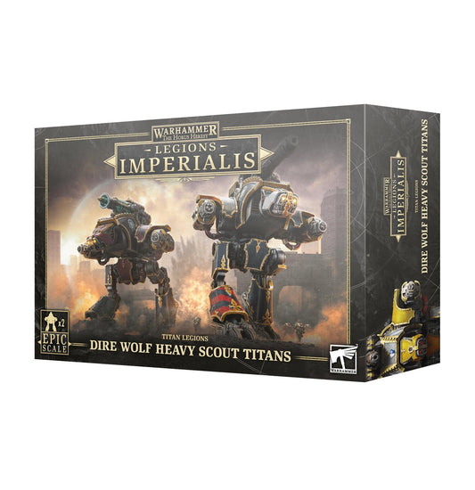 Dire wolf Heavy scout Titan - Titan legions - Legions Imperialis - Warhammer The Horus Heresy  - Available from 13/04/2024