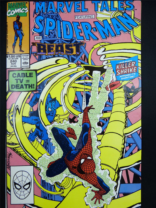 Marvel Tales Featuring SPIDER-MAN and Beast #240 - Marvel Comic #51L