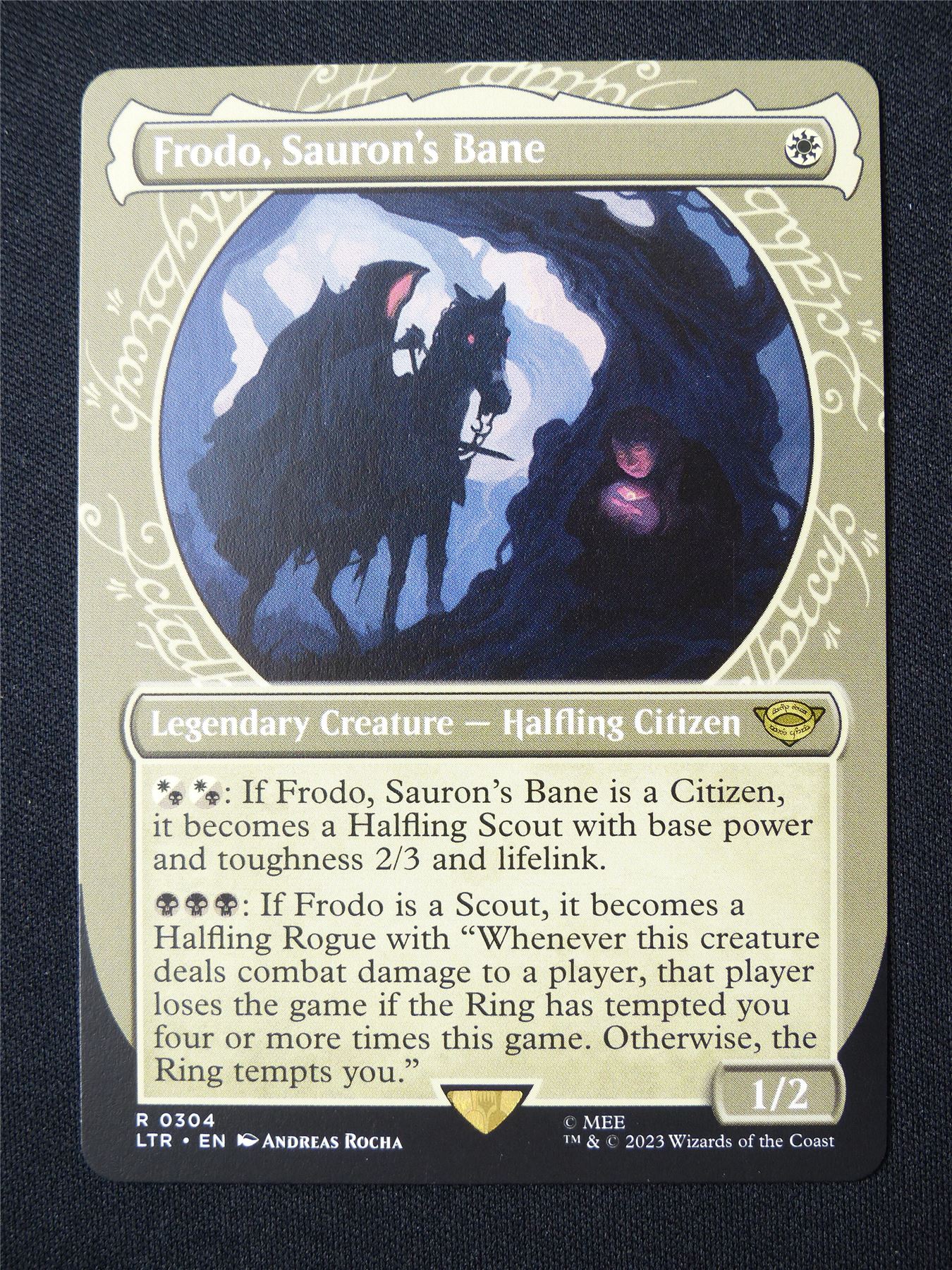 Frodo Sauron's Bane Showcase - LTR - Mtg Card #4VU