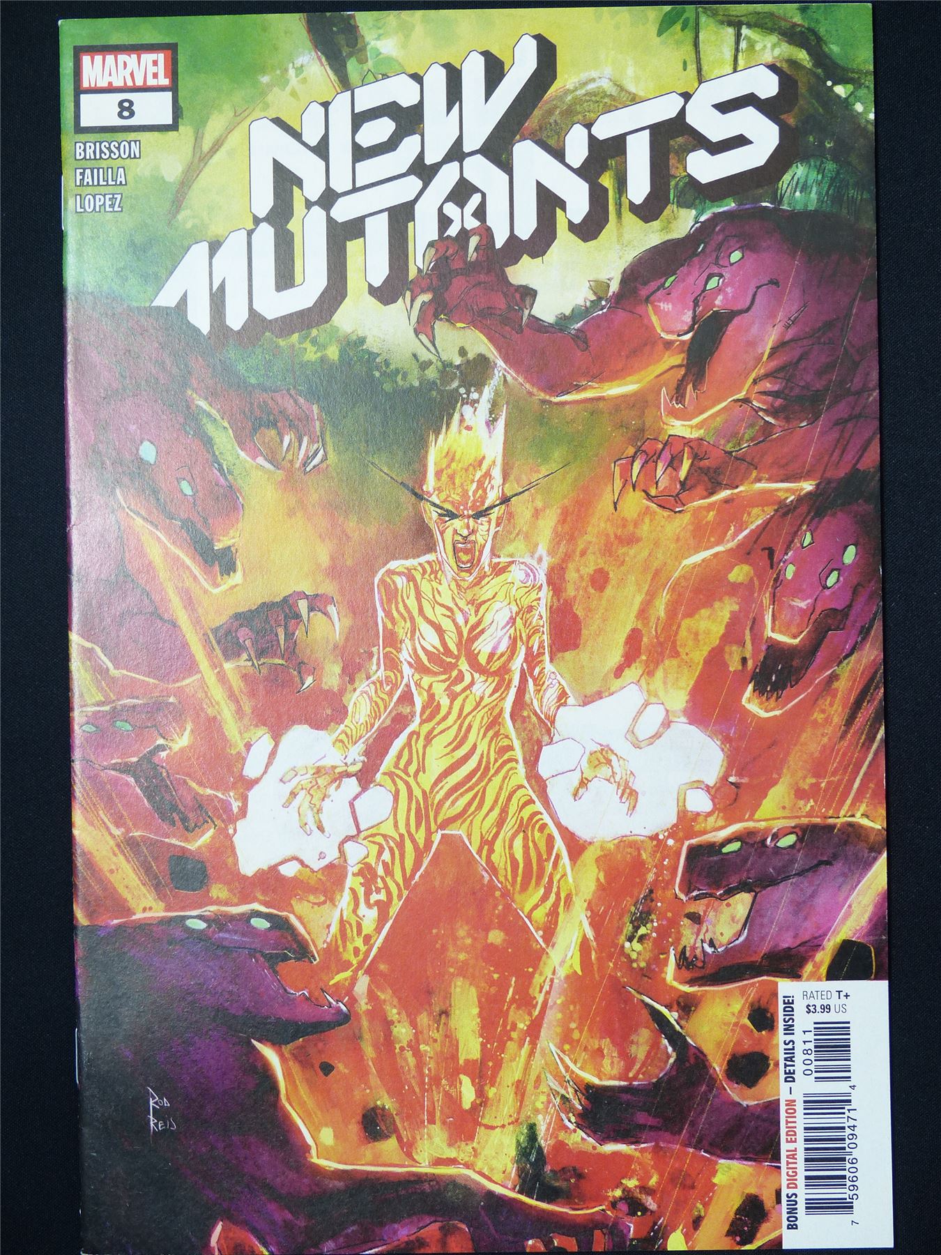 NEW Mutants #8 - B&B Marvel Comic #7OT
