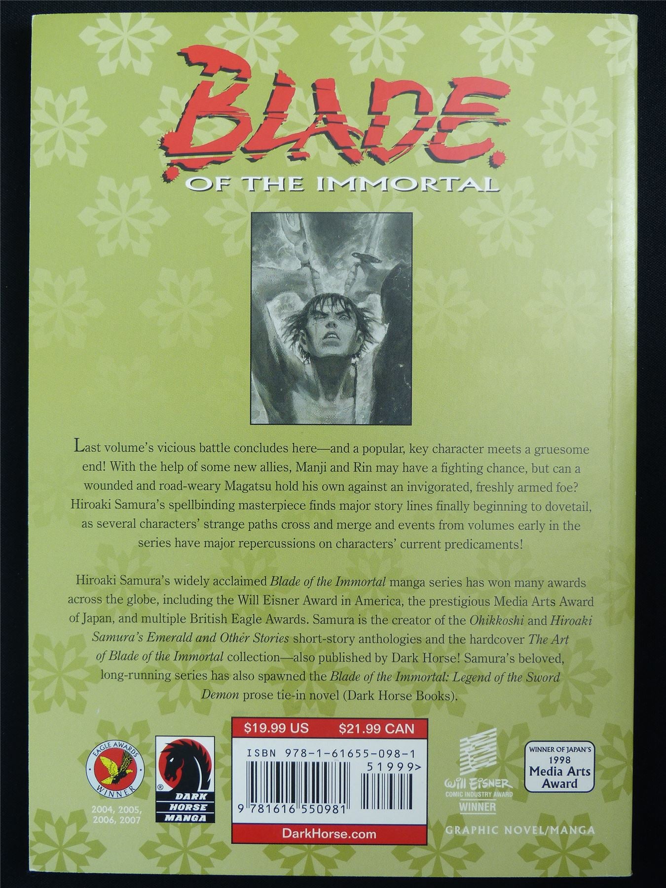 Blade of the Immortal vol 26: Blizzard - Dark Horse Manga #55E