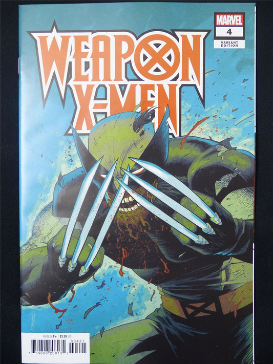 Weapon X-MEN #4 Variant - Jul 2024 Marvel  Comic #3G