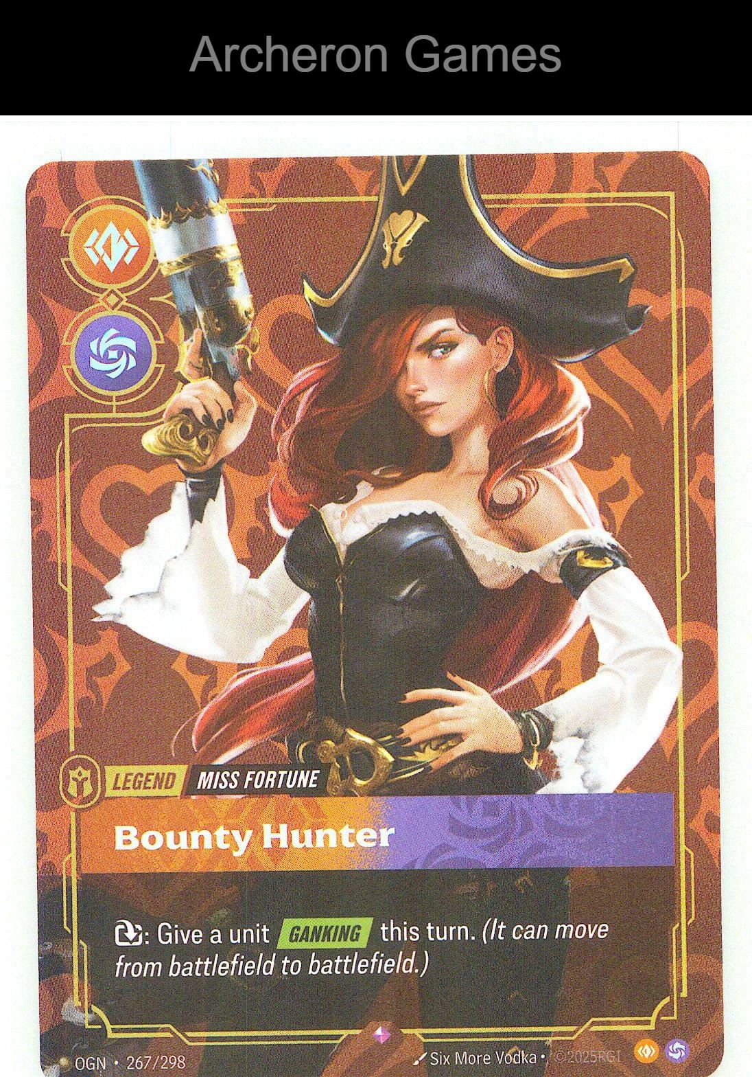 Miss Fortune - Bounty Hunter OGN 267/298 R Origins Riftbound Card