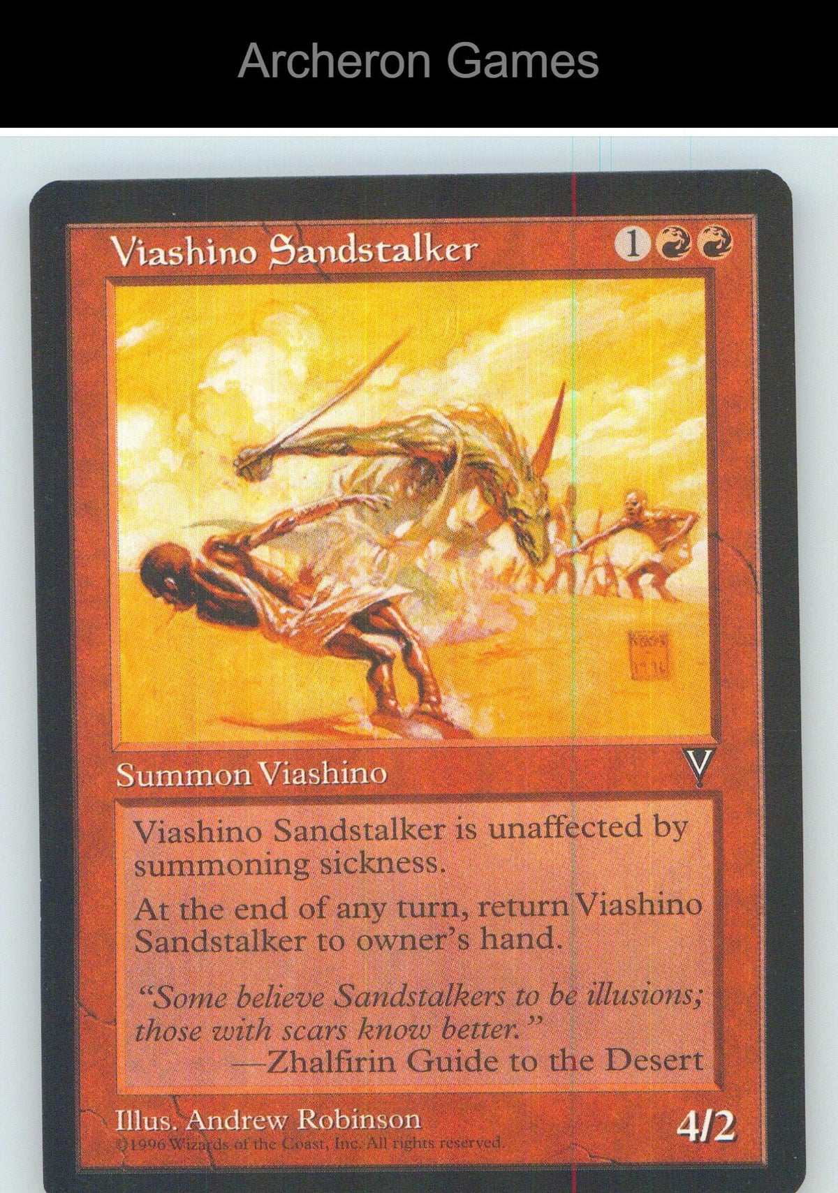 Viashino Sandstalker VIS UC MTG Card NM/EX+