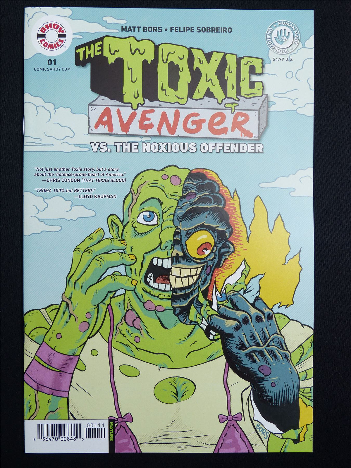 The TOXIC Avenger vs The Noxious Offender #1 Cvr A - Oct 2026 Ahoy Comic #4U0