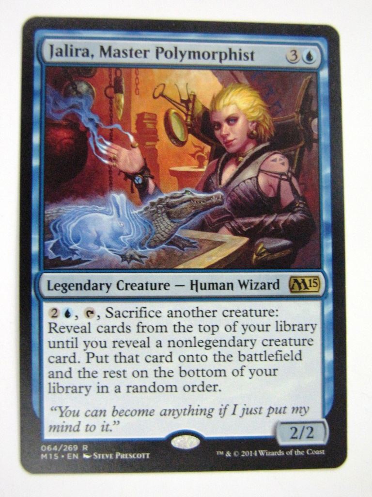 MTG Magic Played Cards: JALIRA, MASTER POLYMORPHIST # 7D33