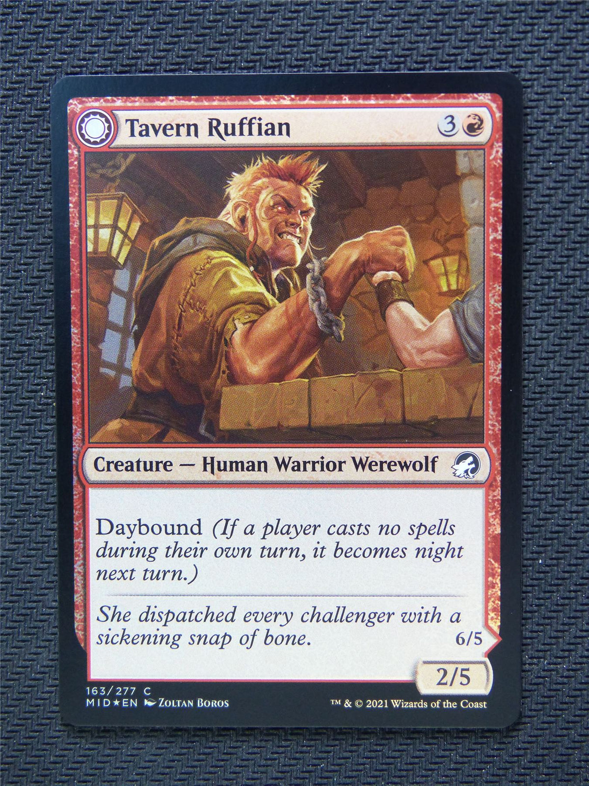 Tavern Smasher Ruffian Foil - Innistrad - Mtg Card #3O3