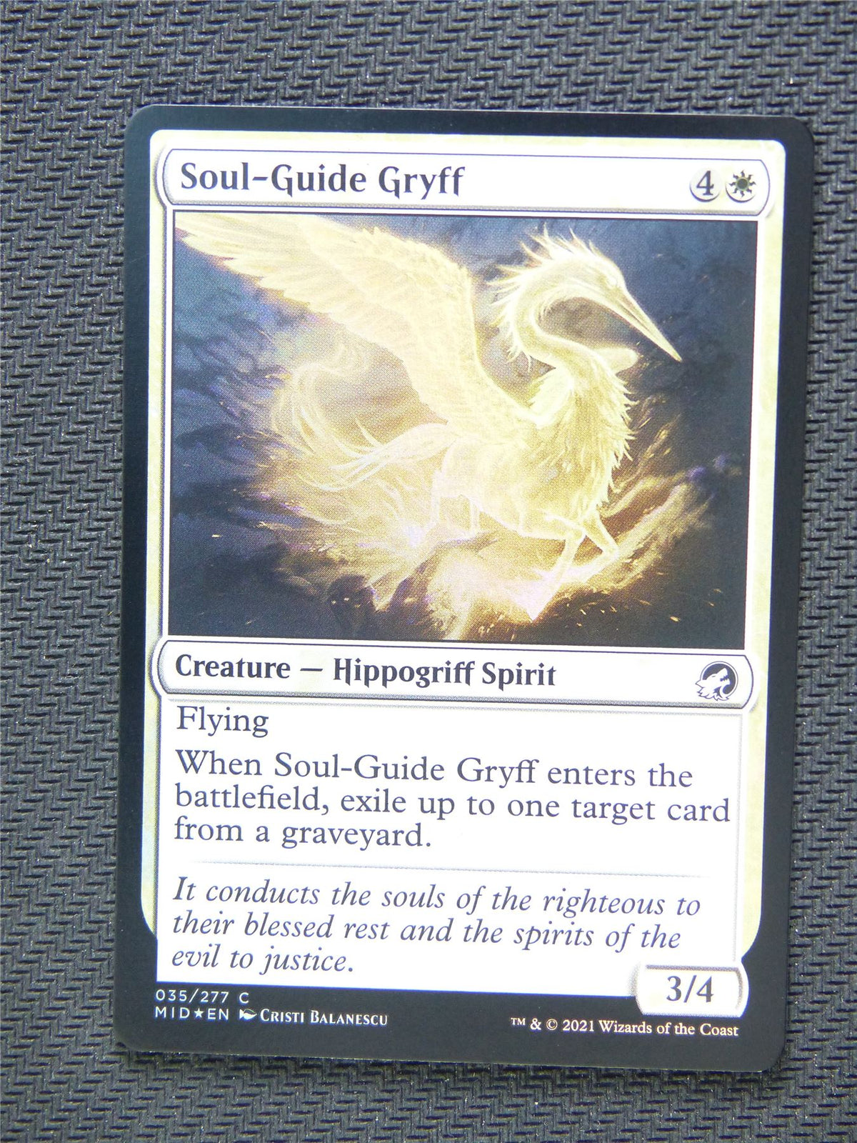 Soul Guide Gryff Foil - Innistrad - Mtg Card #3Q8