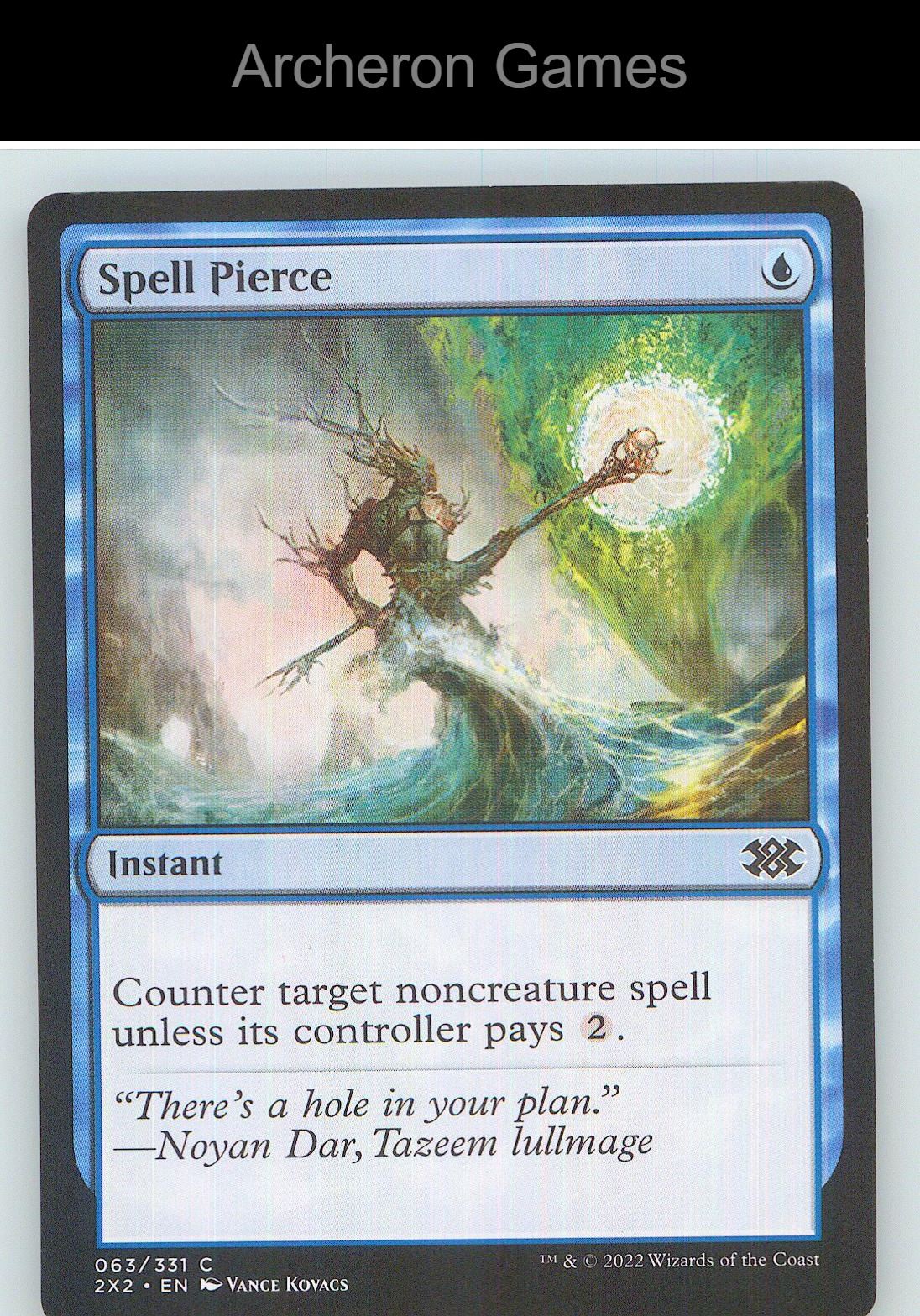 Spell Pierce 2X2 63 C MTG Card NM/EX+