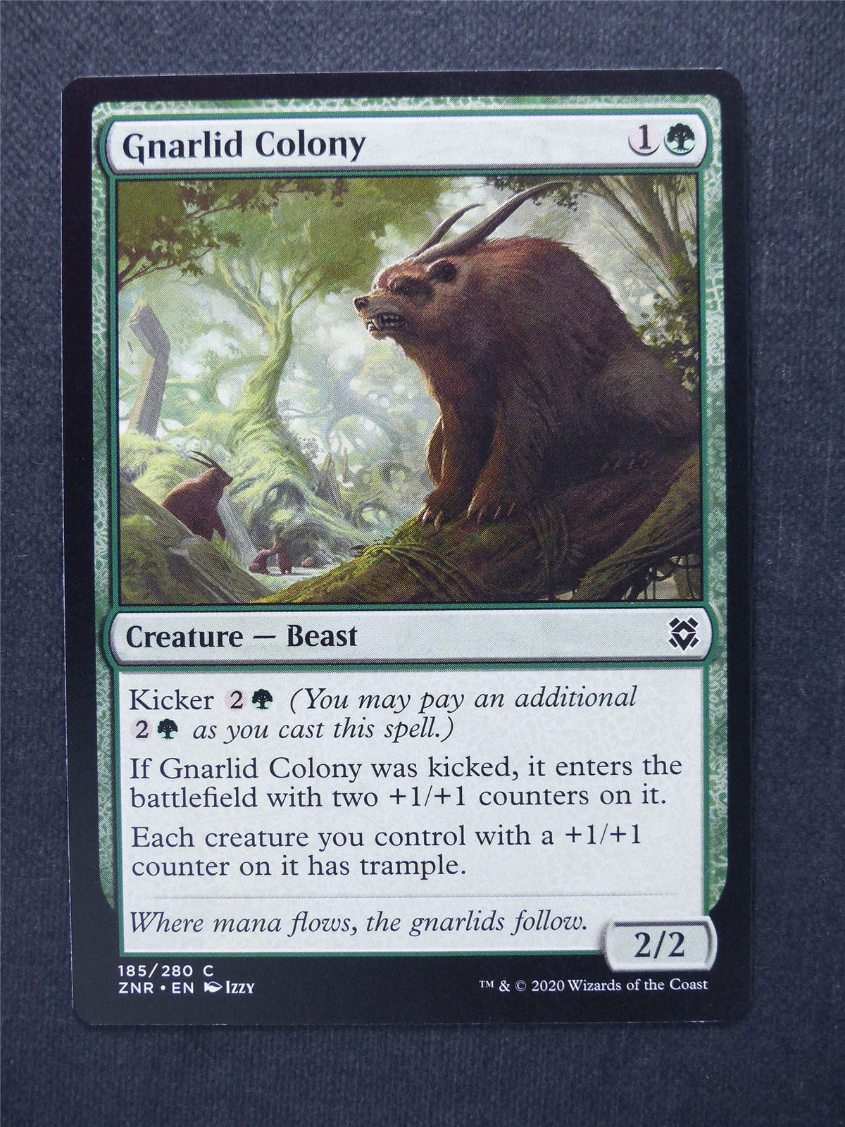 Gnarlid Colony - Mtg Magic Cards #TN