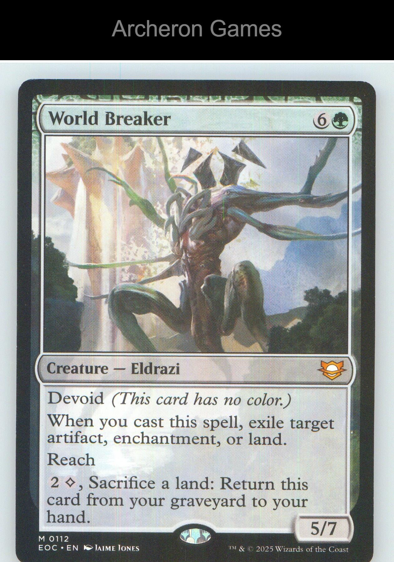 World Breaker 112 Mythic MTG Card NM/EX+
