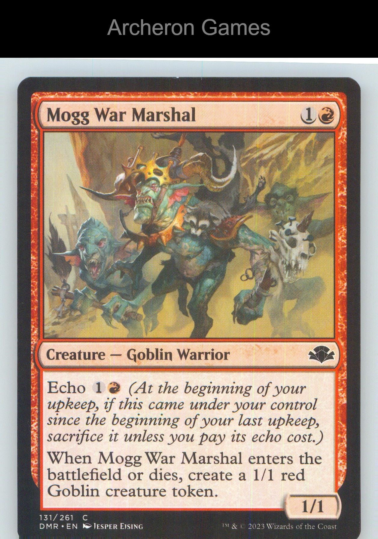 Mogg War Marshal DMR 131 C MTG Card NM/EX+