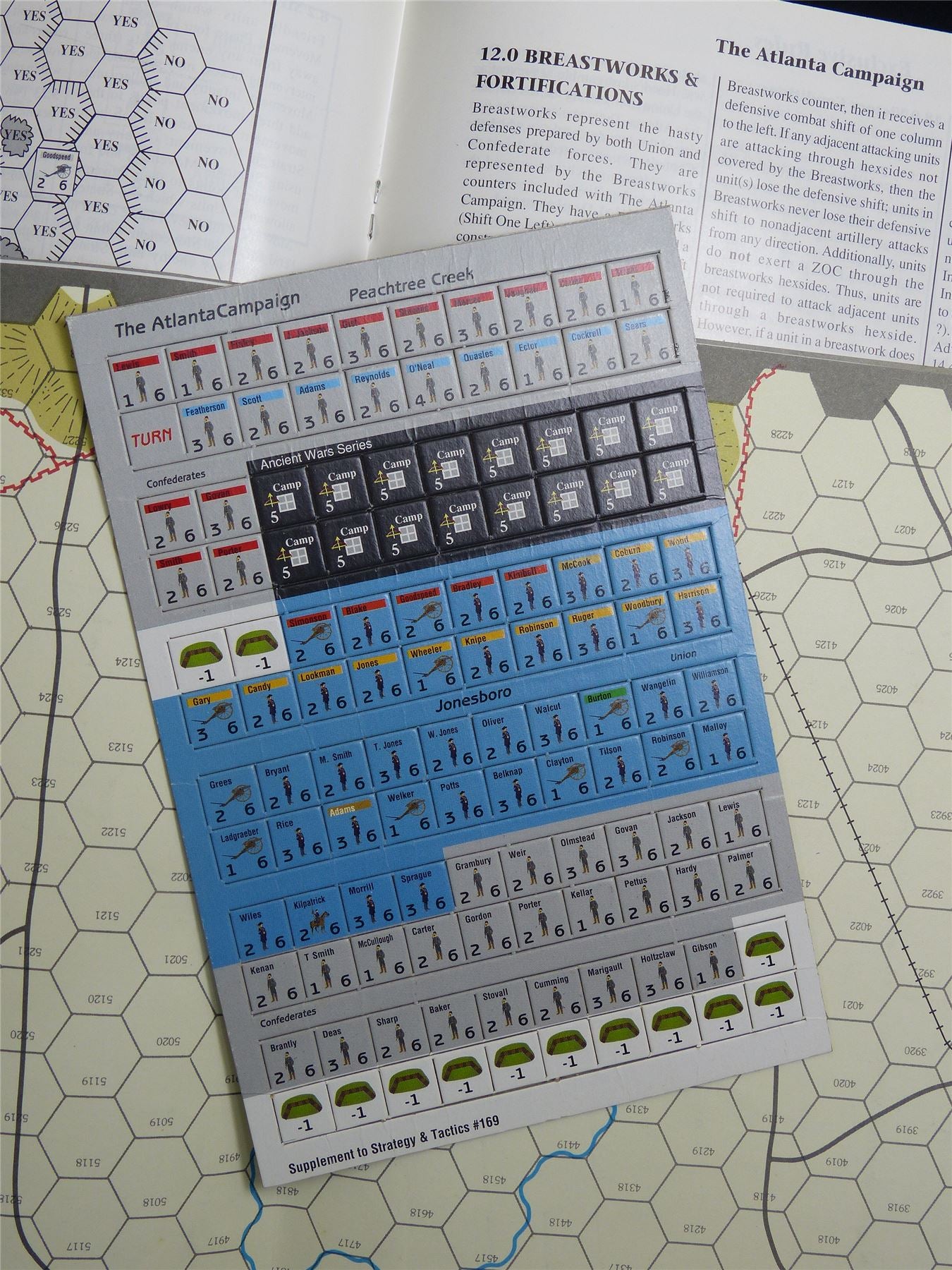 Strategy & Tactics: The Atlanta Campaign: Peachtree Creek & Jonesboro - Magazine #BO