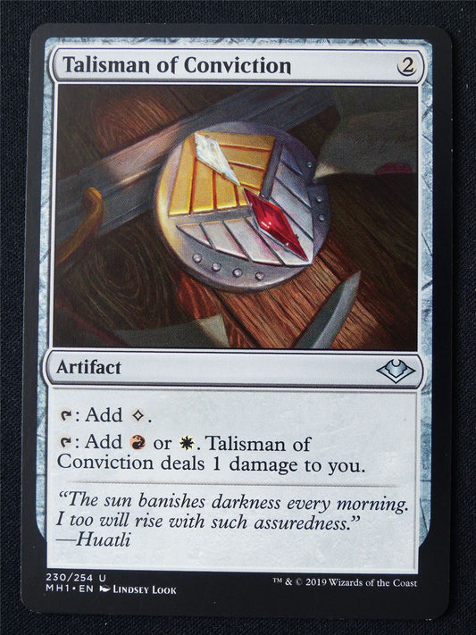 Talisman of Conviction - MH1 - Mtg Card #8I