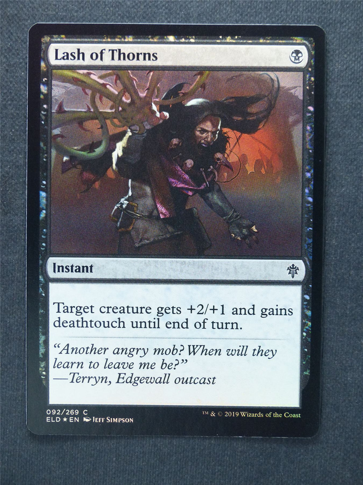Lash of Thorns Foil - Mtg Magic Cards #P3