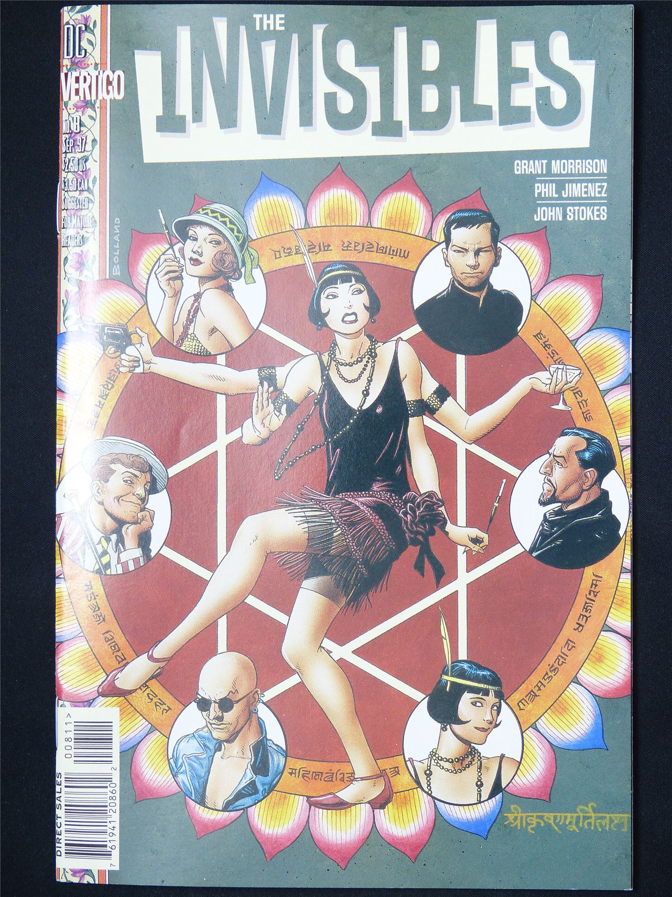 The INVISIBLES #8 - DC Vertigo Comic #16Q