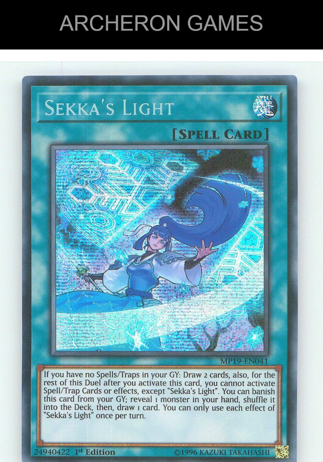 Sekka's Light Prismatic Secret Rare YUGIOH Card Unlimited
