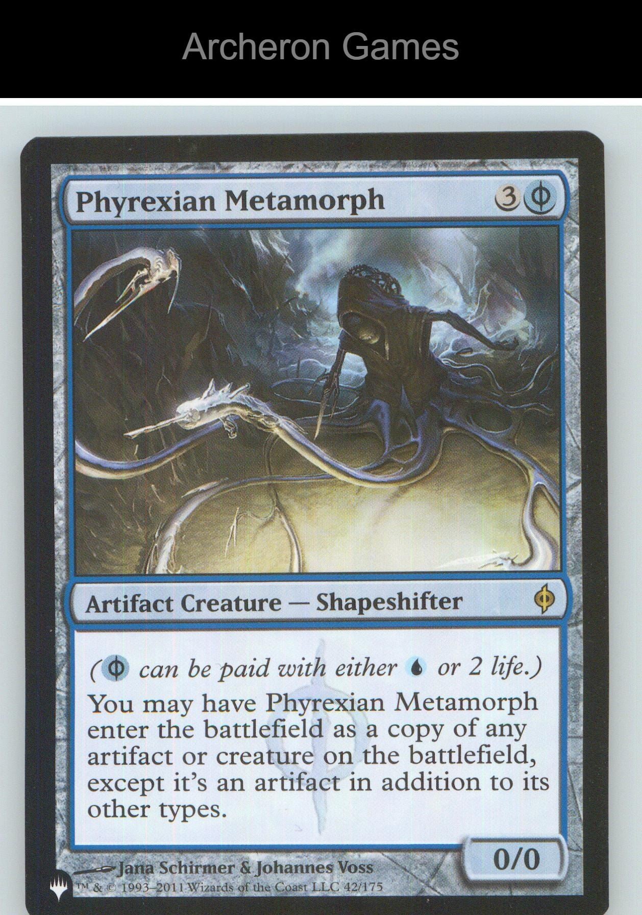 Phyrexian Metamorph NPH 42 R MTG Card NM/EX+