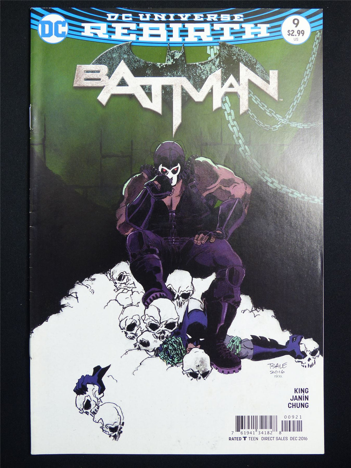 BATMAN #9 Cvr B Rebirth - DC Comic #4EW