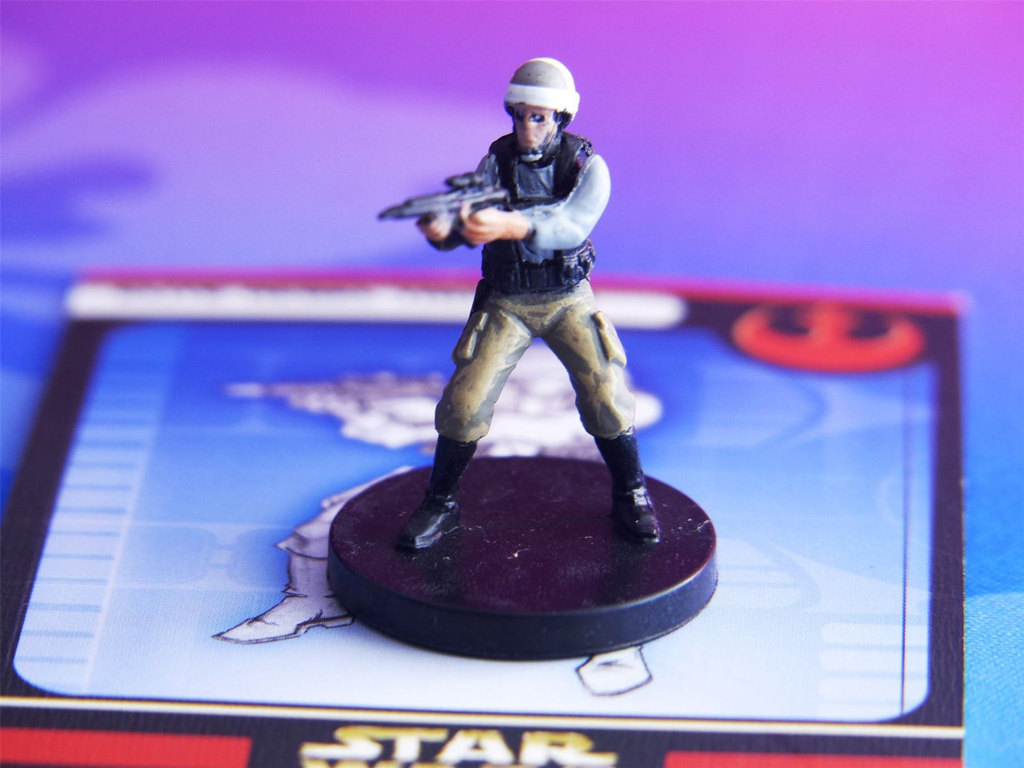 Elite Rebel Trooper 06/60 - Star Wars Miniatures Game #548