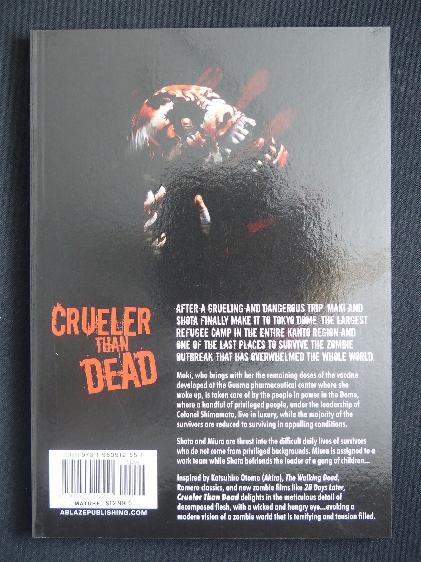 Crueler Than Dead volume 2 - Ablaze Manga #2KP