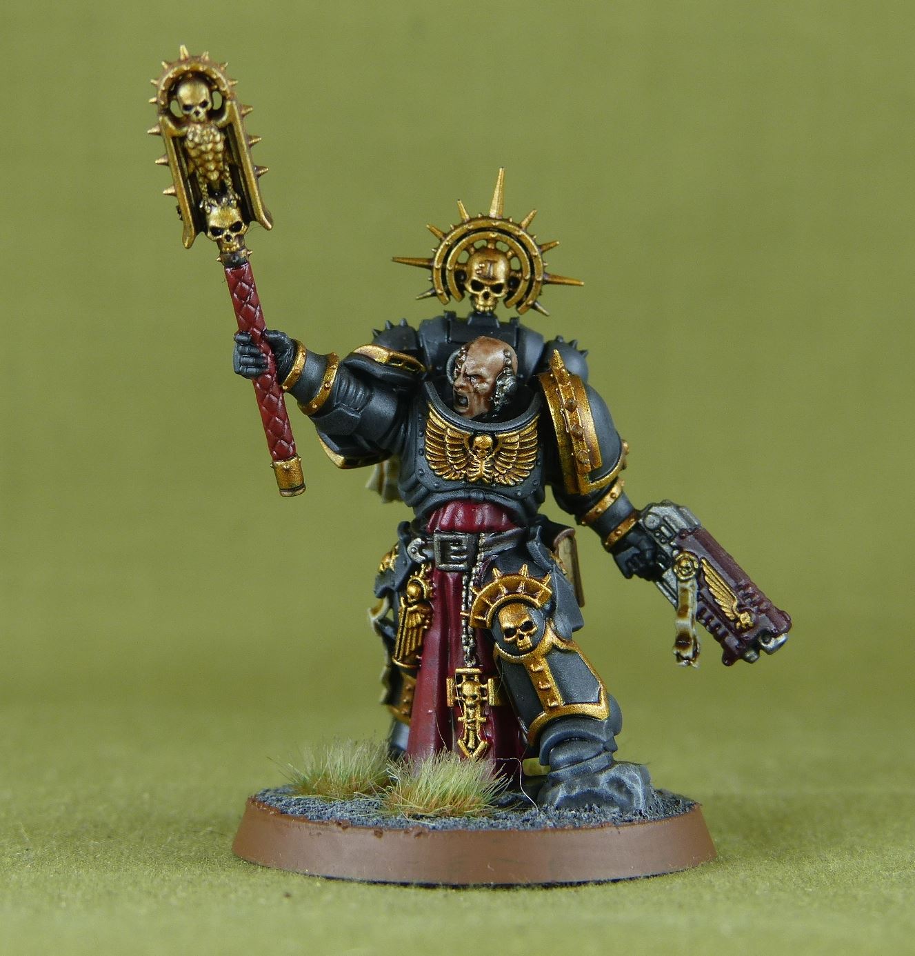 Primaris Chaplain - Blood Angels - Painted - Warhammer 40K #BS