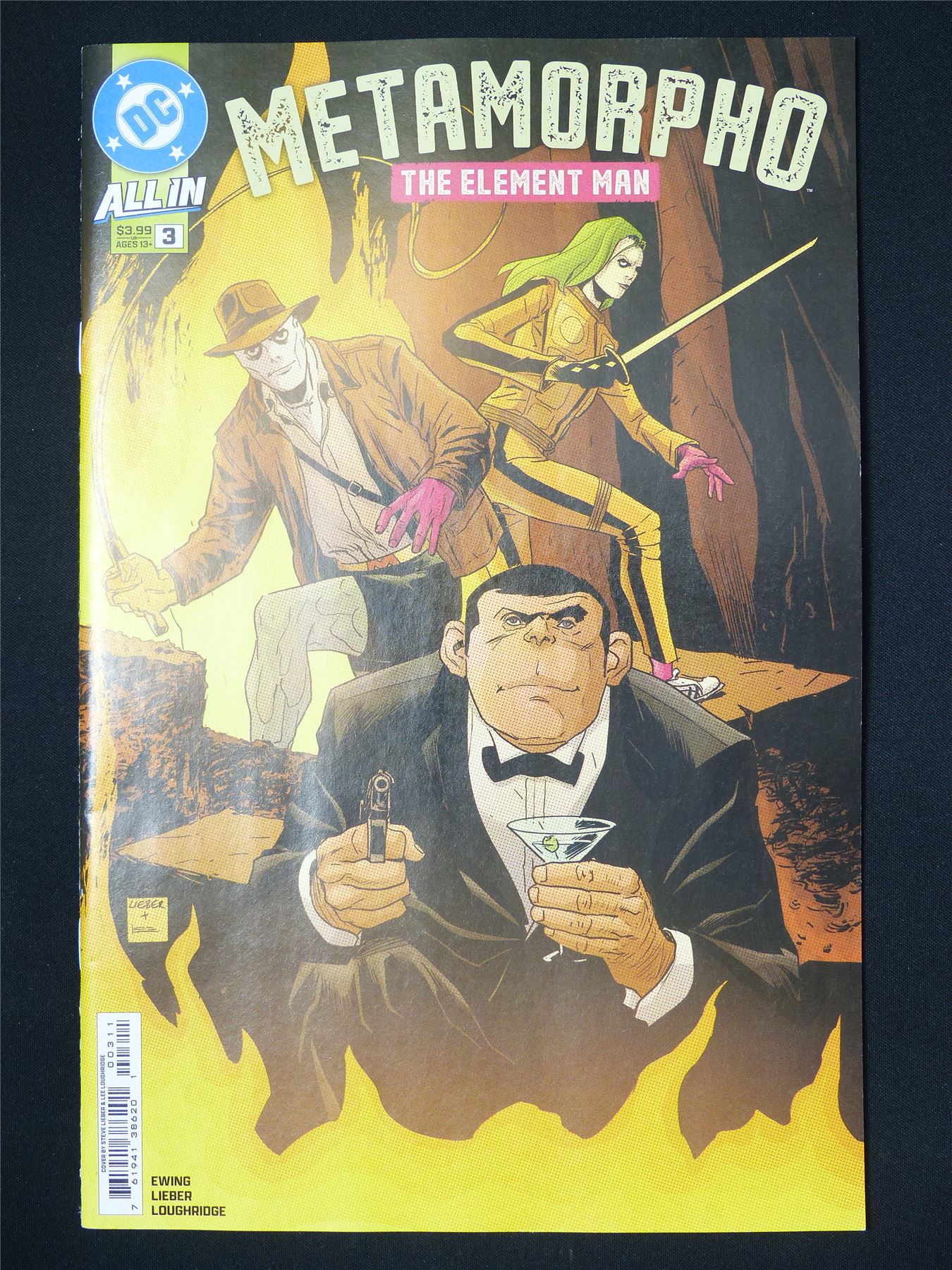 METAMORPHO The Element Man #3 - DC Comic #10V