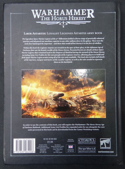 Liber Astartes Army book - Horus Heresy - Warhammer AoS 40k #39R