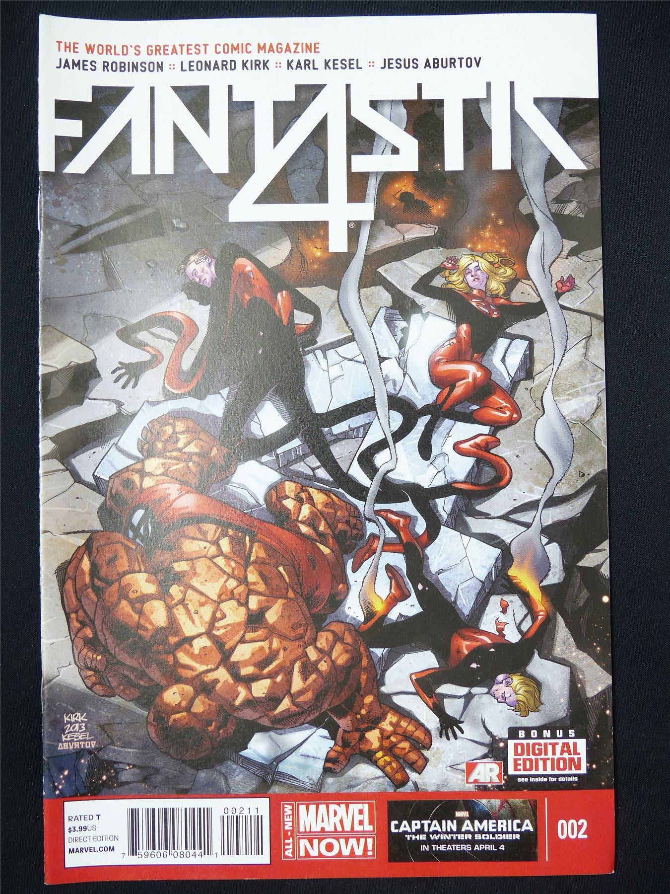 FANTASTIC Four #2 - Marvel Comic #16S