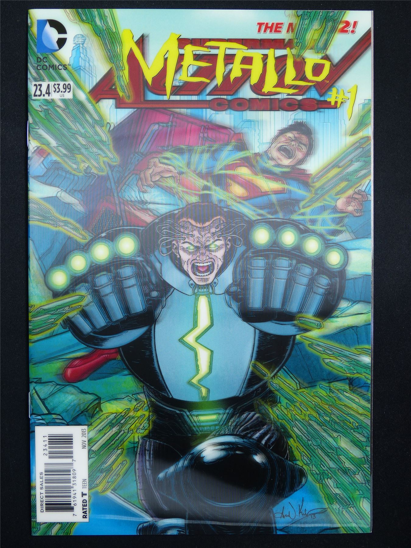 SUPERMAN: Action Comics #23.4 new 52! Lenticular Cover - DC Comic #3BJ