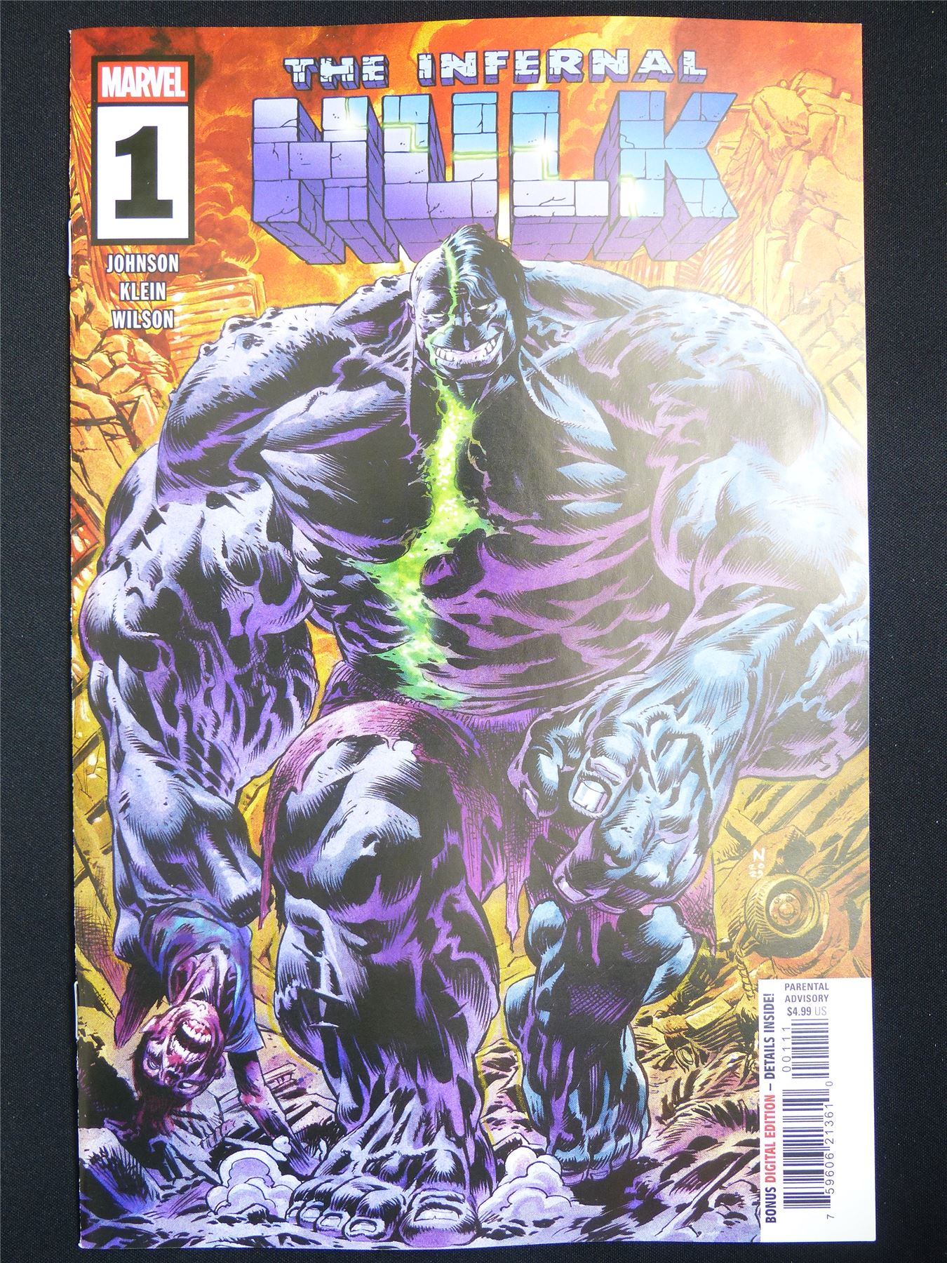 The Infernal HULK #1 - Jan 2026 Marvel Comic #6NY