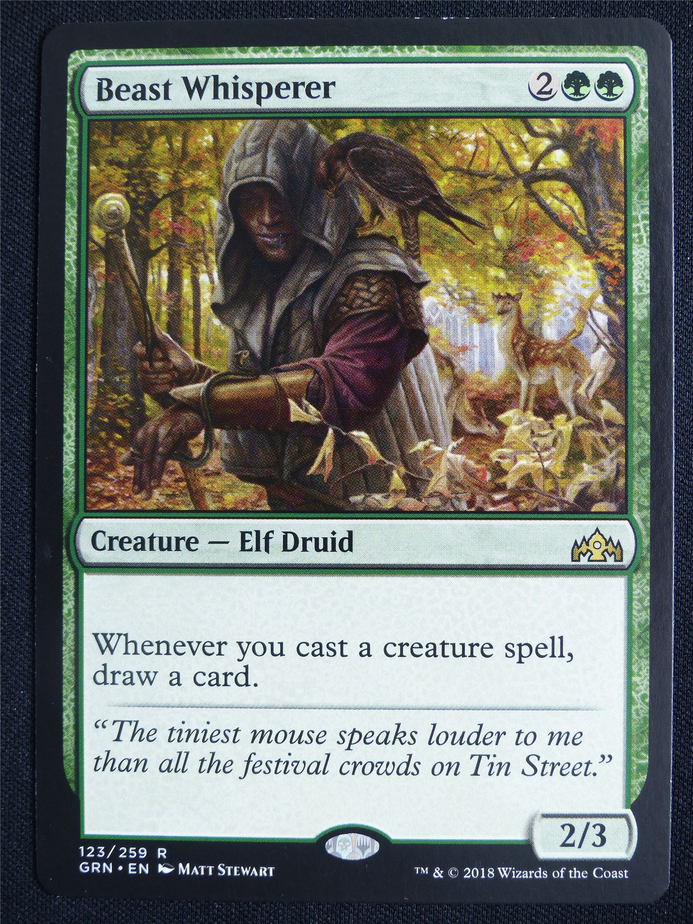 Beast Whisperer - GRN - Mtg Card #3GO