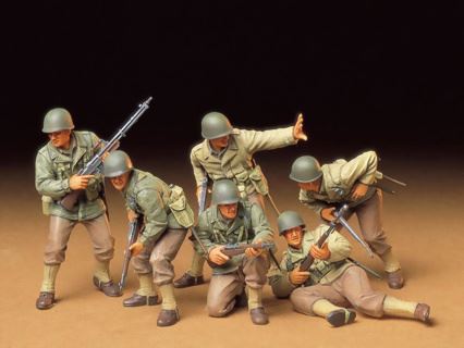 U.S. Army Assault Infantry 1:35 Figures 1939-1945 - World War II- TAMIYA #3N