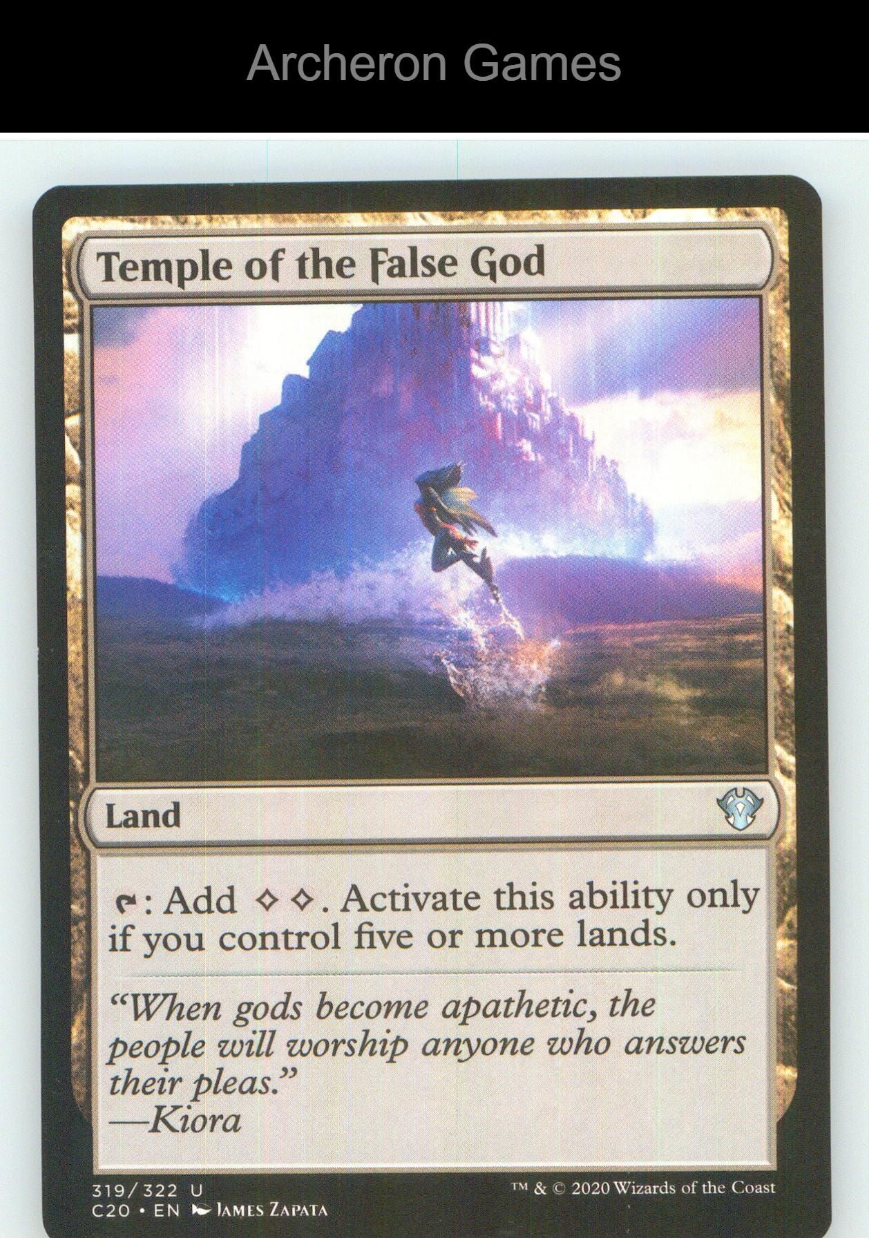 Temple of the False God C20 319 UC MTG Card NM/EX+