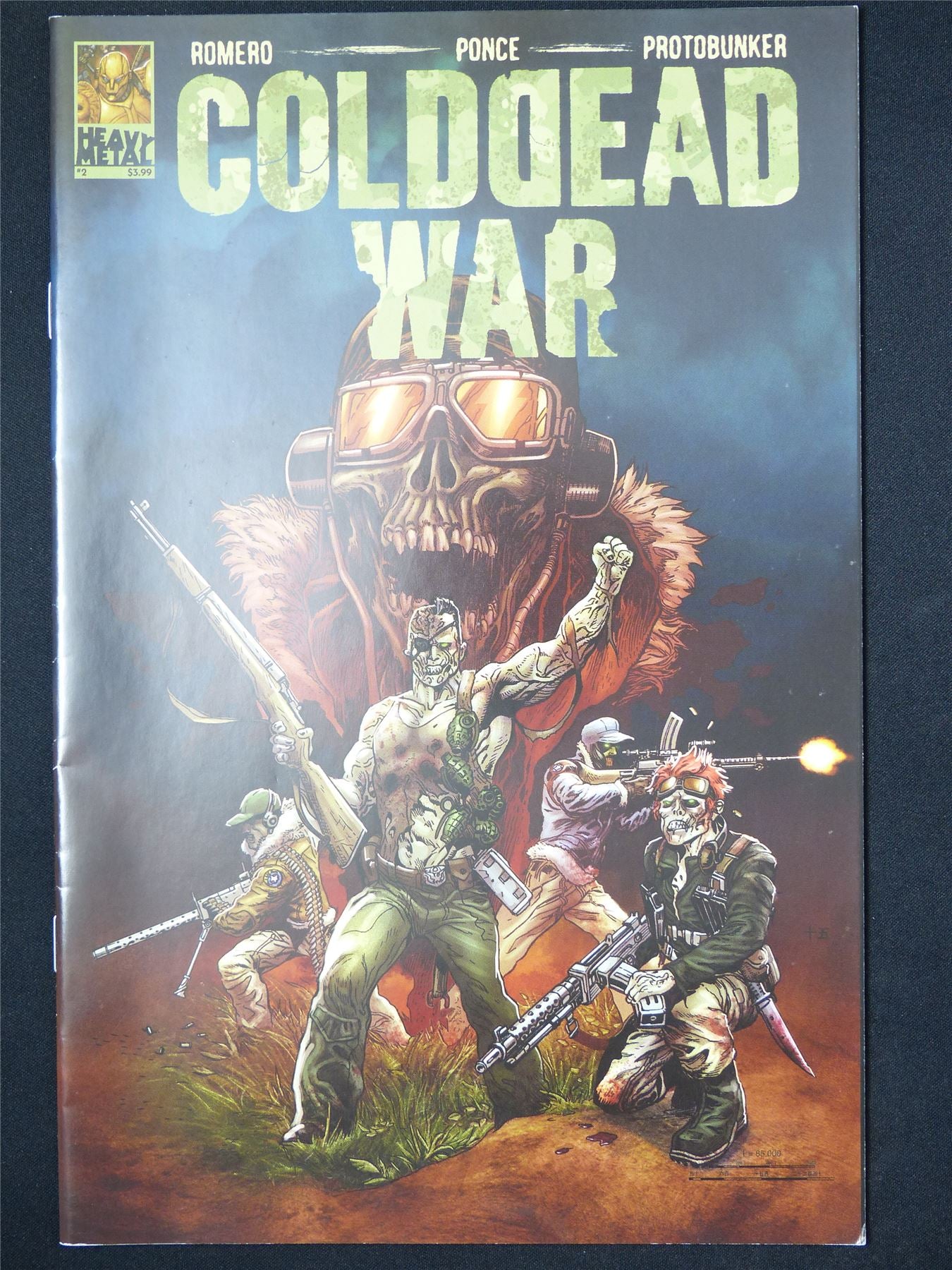 COLDDEAD War #2 - B&B Heavy Metal Comic #8J5