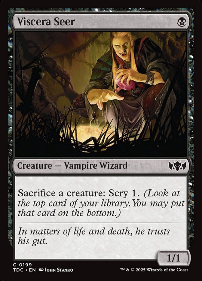 Viscera Seer - Tarkir: Dragonstorm Commander tdc