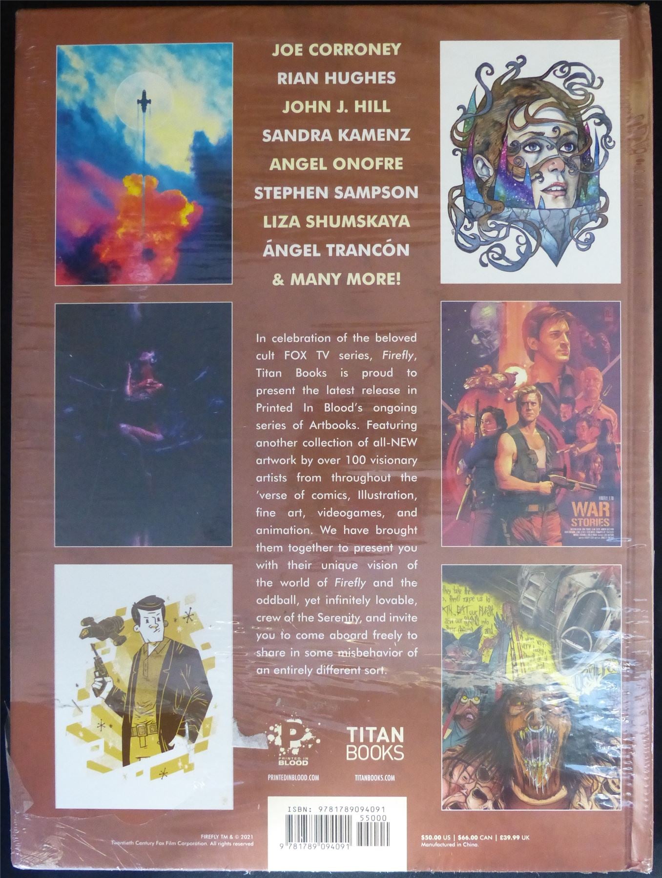 Firefly: The Art of Gift Book - Titan Hardback #4Q