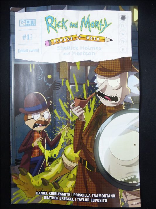 RICK and Morty: Finals Week #1 - Feb 2024 Oni Press Comic #37O