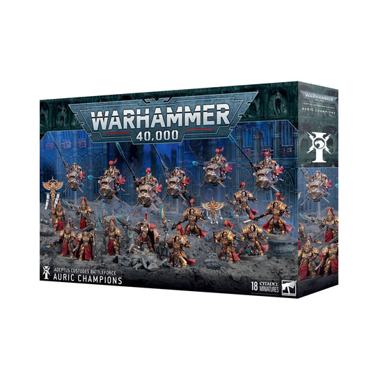 Auric Champions  - Adeptus Custodes Battle Force - Warhammer 40k  - Available from 27/04/2024