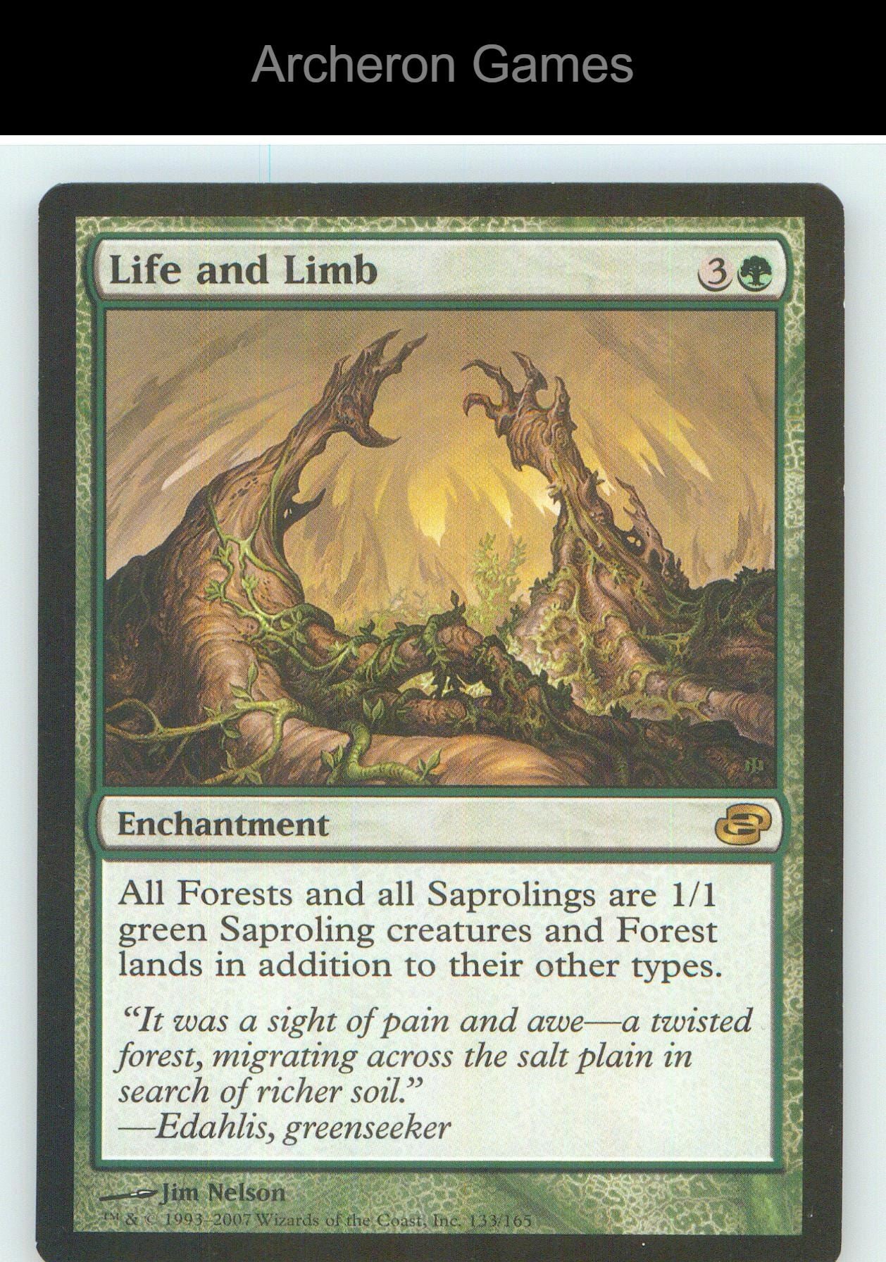 Life and Limb PLC 133 R MTG Card NM/EX+