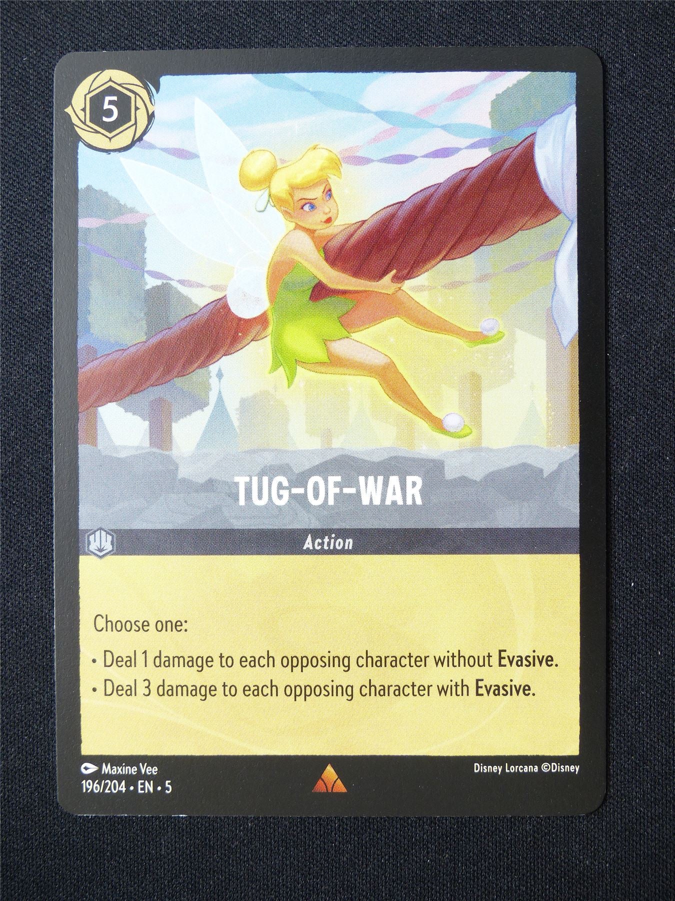 Tug-of-War 196/204 - Lorcana Card #6FB