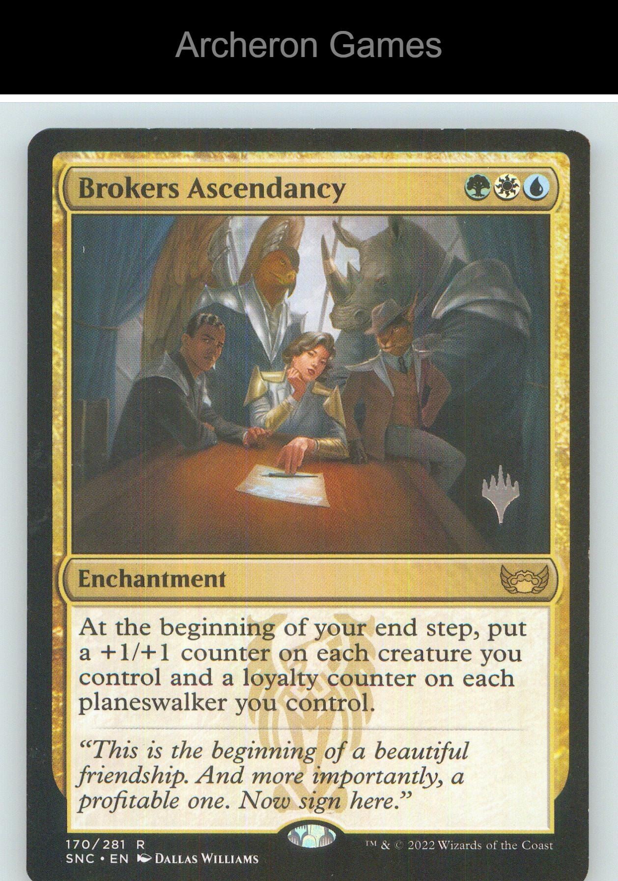 Brokers Ascendancy SNC 170 R MTG Card NM/EX+