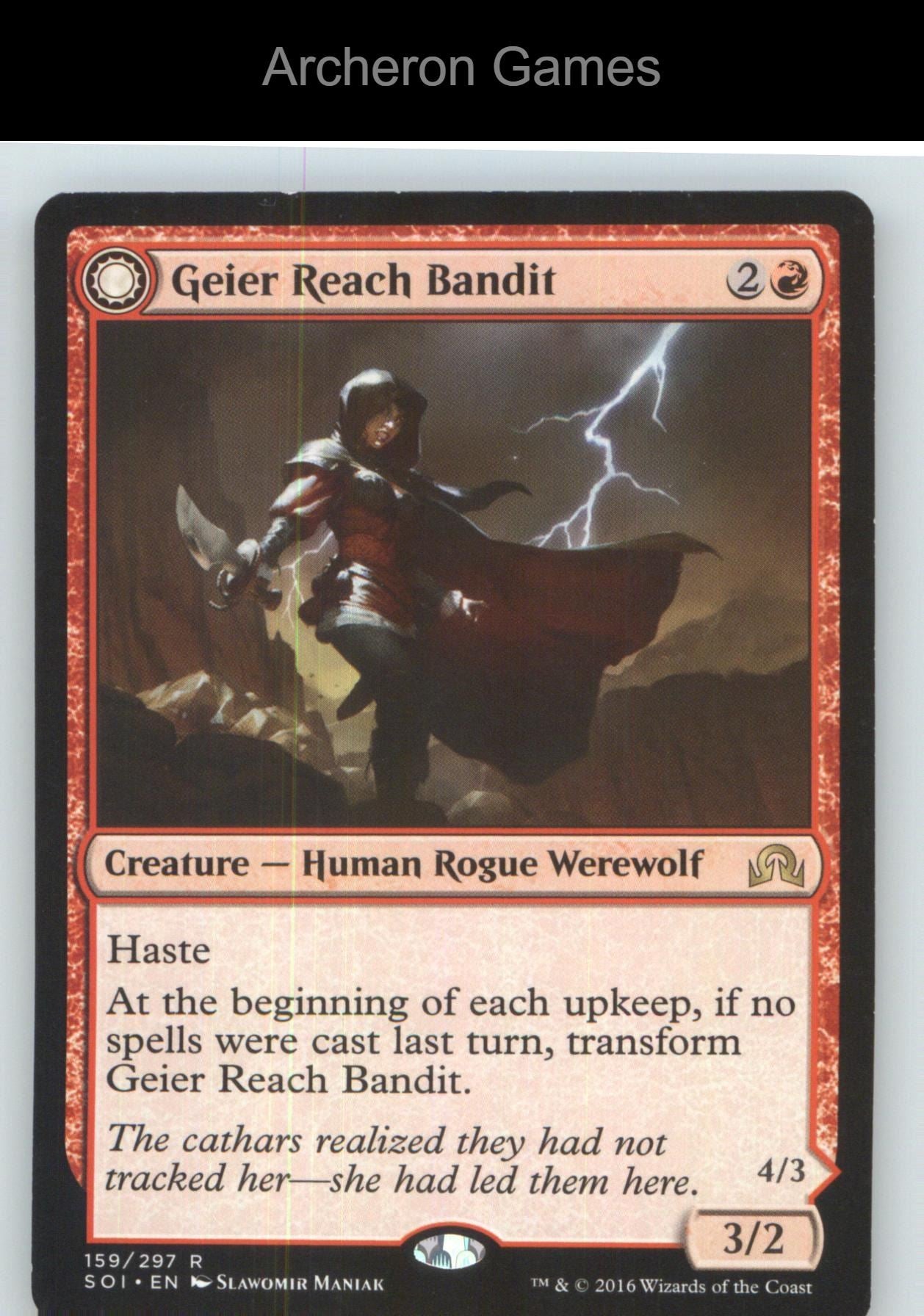 Geier Reach Bandit SOI 159 R MTG Card NM/EX+